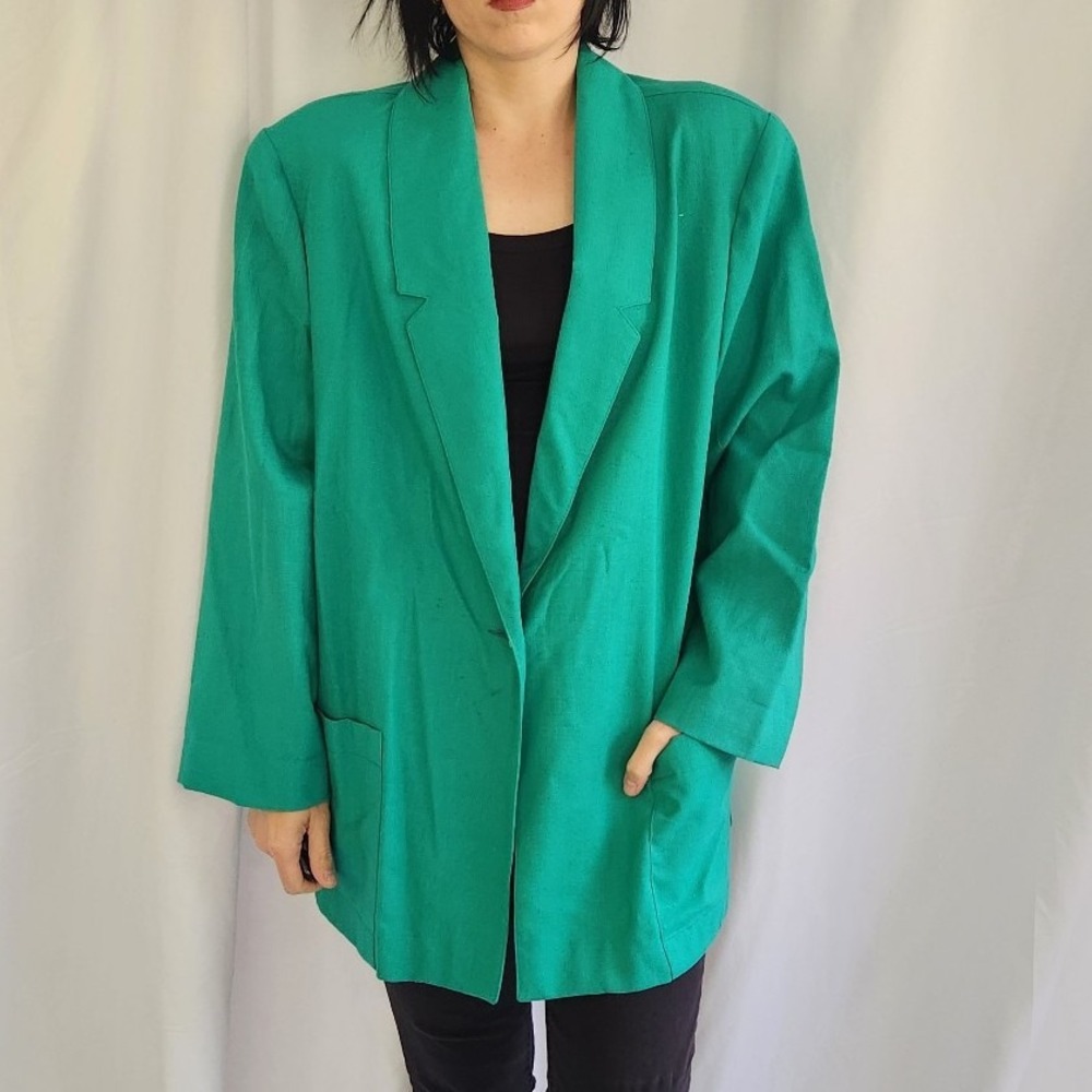 80s/90s Teal‎ Blazer